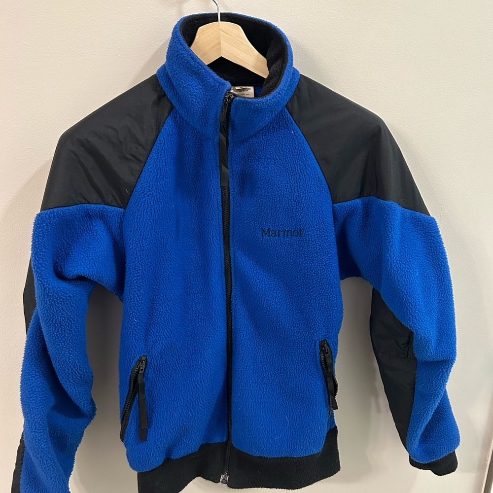 Vintage Marmot fleece full-zip jacket, Men’s size medium